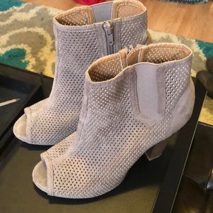 Gray Booties